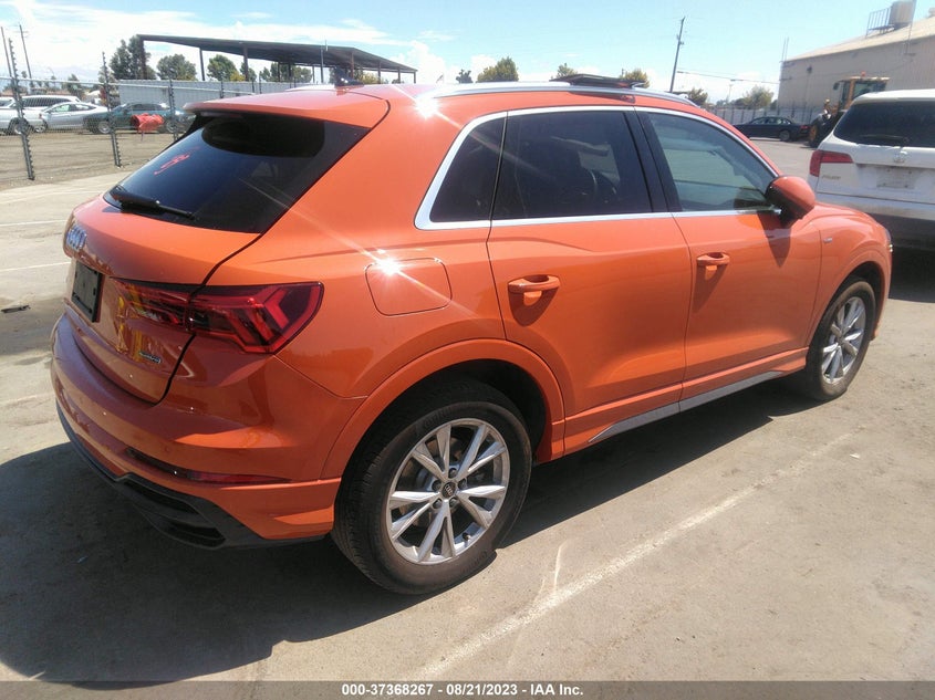 2022 Audi Q3 Premium 45 Tfsi S Line Quattro Tiptronic VIN: WA1DECF36N1150230 Lot: 37368267