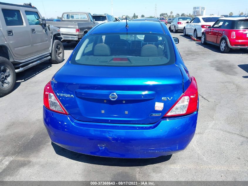 3N1CN7AP7CL855128 2012 Nissan Versa 1.6 Sv