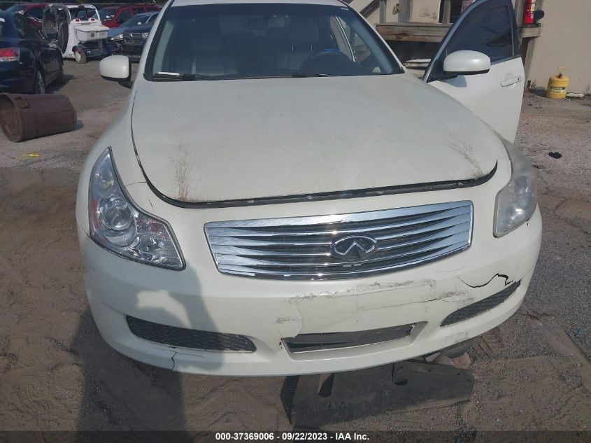 2008 Infiniti G35X VIN: JNKBV61F68M262270 Lot: 37369006