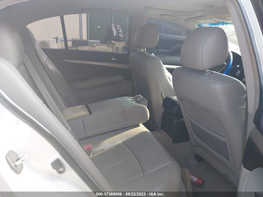 2008 Infiniti G35X VIN: JNKBV61F68M262270 Lot: 37369006