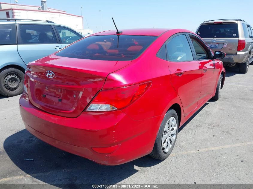 2016 Hyundai Accent Se VIN: KMHCT4AE3GU067292 Lot: 37369103