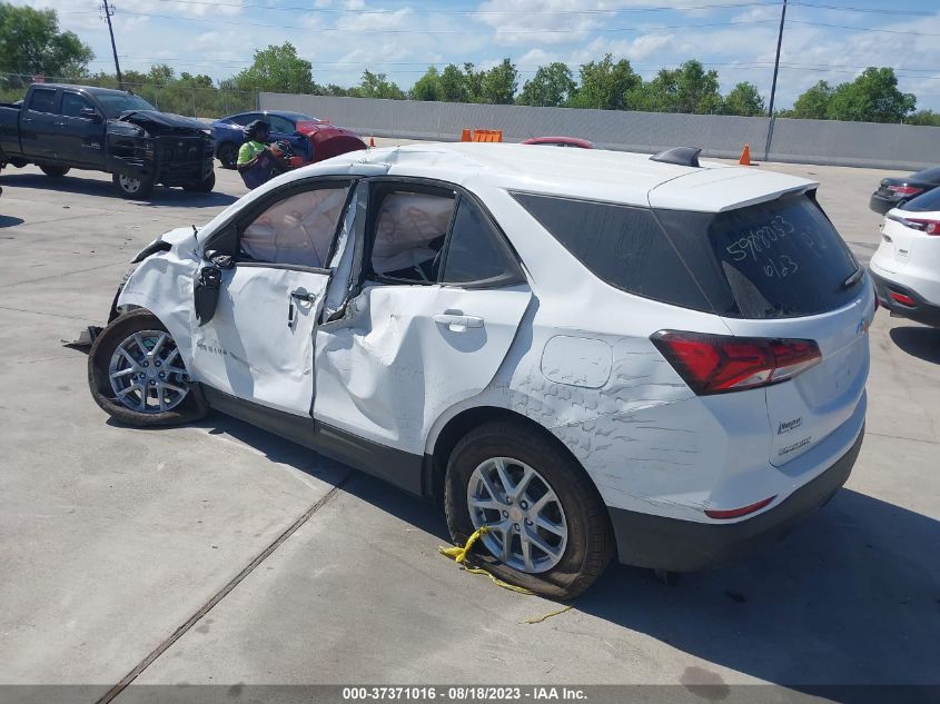 VIN 3GNAXHEG0PL253554 2023 Chevrolet Equinox, Fwd Ls no.3