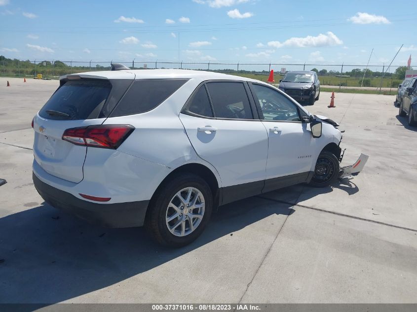 VIN 3GNAXHEG0PL253554 2023 Chevrolet Equinox, Fwd Ls no.4