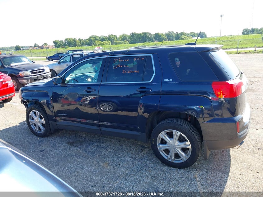 2017 GMC Terrain Sle VIN: 2GKALMEK2H6290276 Lot: 37371728