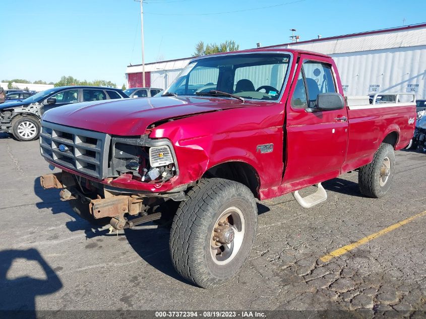 1997 Ford F-250 Hd Xlt VIN: 1FTHF26H1VEA60972 Lot: 37372394