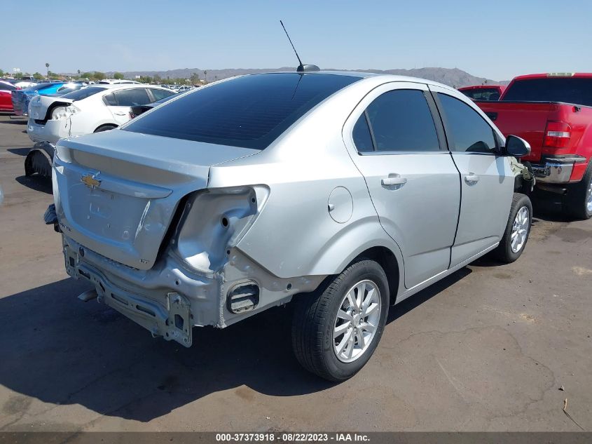 2017 Chevrolet Sonic Lt Auto VIN: 1G1JD5SHXH4101729 Lot: 37373918