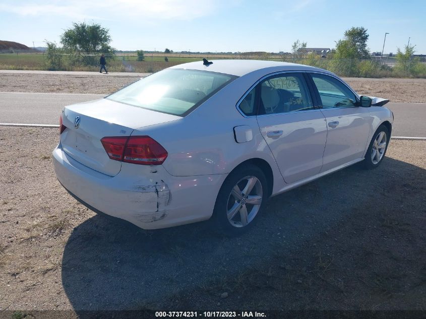 2013 Volkswagen Passat 2.5L Se VIN: 1VWBP7A39DC008458 Lot: 37374231