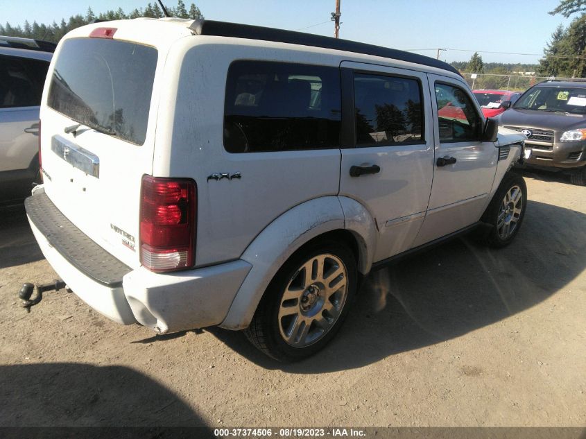 2009 Dodge Nitro Slt/Rt VIN: 1D8GU58K89W534929 Lot: 40357375