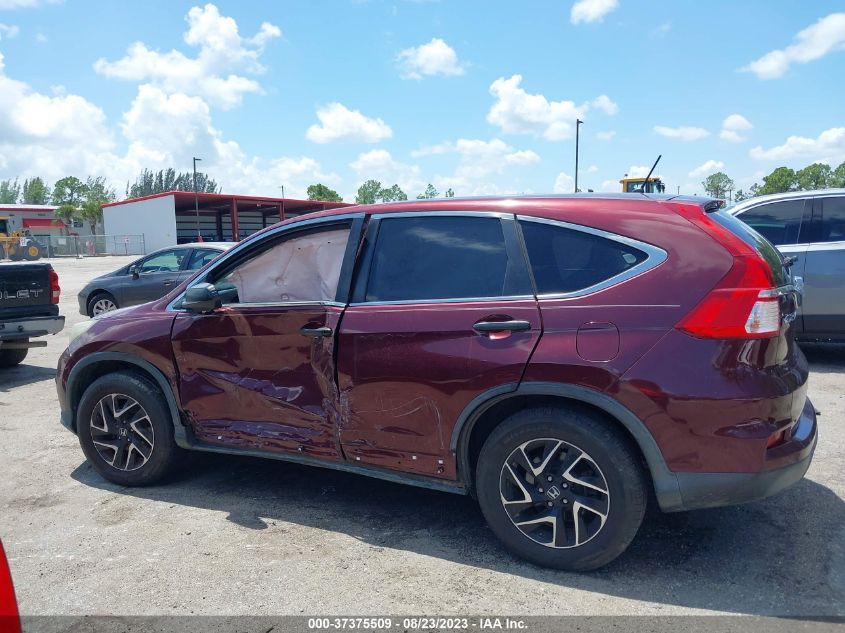 2HKRM3H42GH550172 2016 Honda Cr-V Se