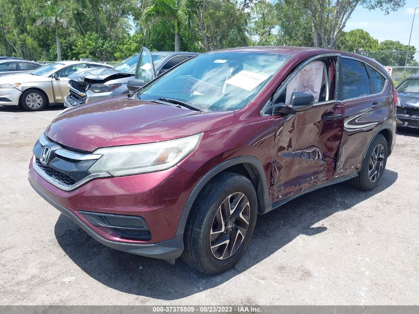 2HKRM3H42GH550172 2016 Honda Cr-V Se