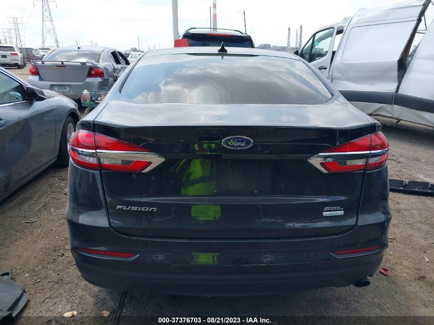 2020 Ford Fusion Sel VIN: 3FA6P0CD1LR218589 Lot: 37376703