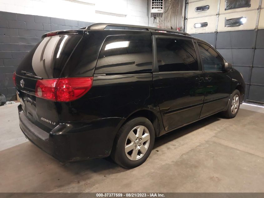 2010 Toyota Sienna Le VIN: 5TDKK4CC5AS320901 Lot: 37377559