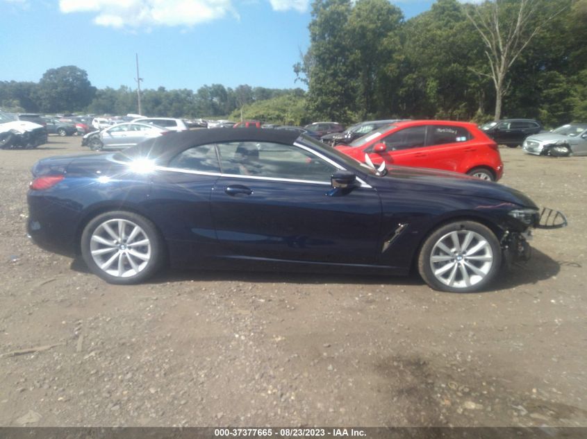 2020 BMW 8 Series 840I VIN: WBADZ4C08LBP67966 Lot: 37377665