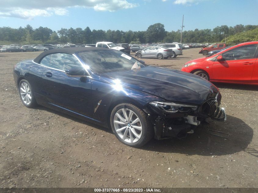 2020 BMW 8 Series 840I VIN: WBADZ4C08LBP67966 Lot: 37377665