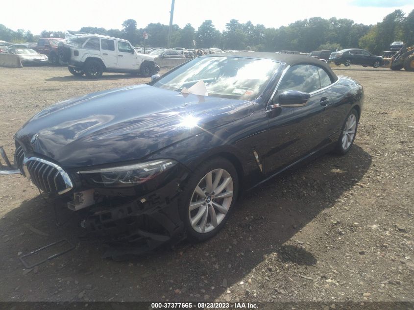 2020 BMW 8 Series 840I VIN: WBADZ4C08LBP67966 Lot: 37377665