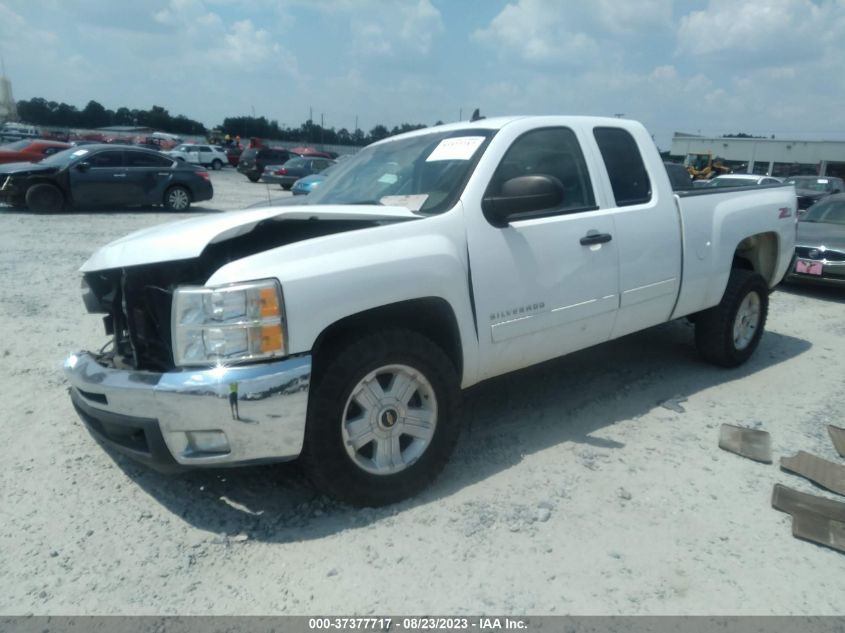 1GCRCSE05CZ245587 2012 Chevrolet Silverado 1500 Lt