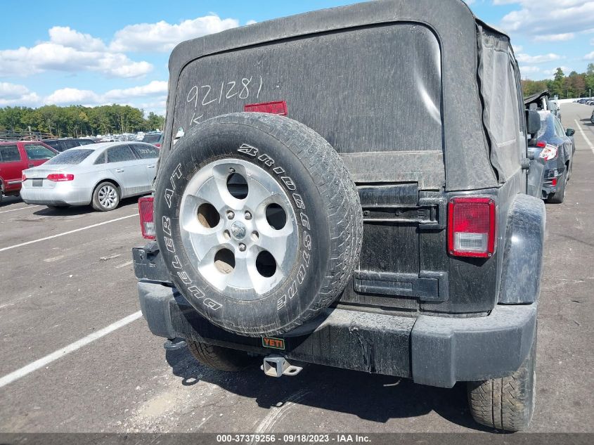 2018 Jeep Wrangler Jk Unlimited Sahara 4X4 VIN: 1C4HJWEG1JL921281 Lot: 37379256