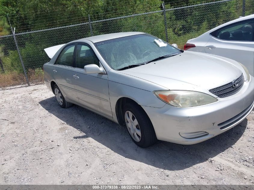 2002 Toyota Camry Xle/Se/Le VIN: 4T1BE32K72U087560 Lot: 37379338