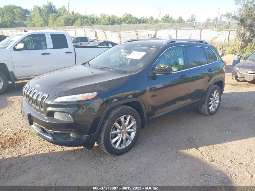 2014 Jeep Cherokee Limited VIN: 1C4PJMDS1EW266159 Lot: 37379887