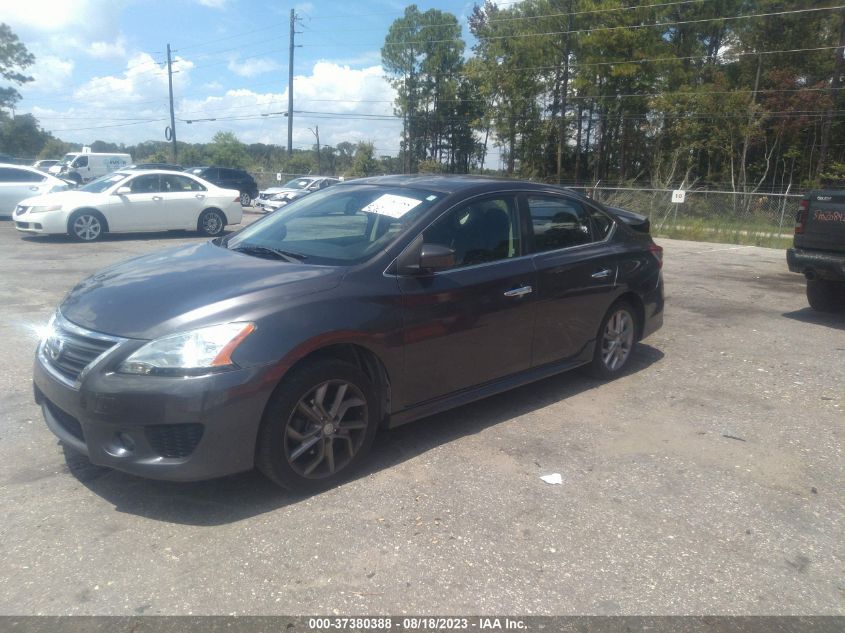 3N1AB7AP8EY283654 2014 Nissan Sentra Sr