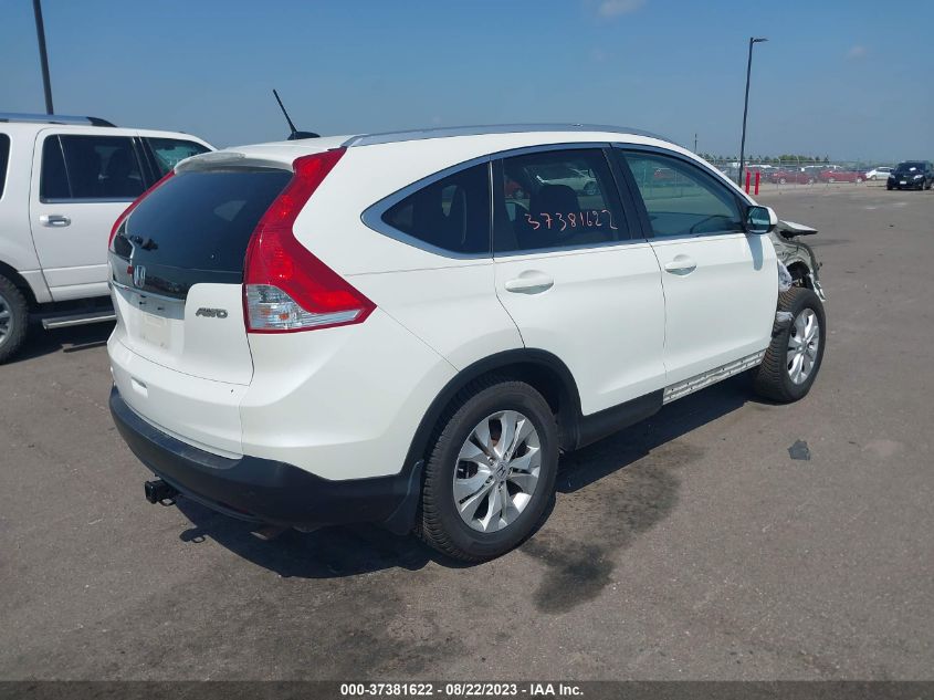 2012 Honda Cr-V Ex-L VIN: 5J6RM4H72CL054000 Lot: 37381622