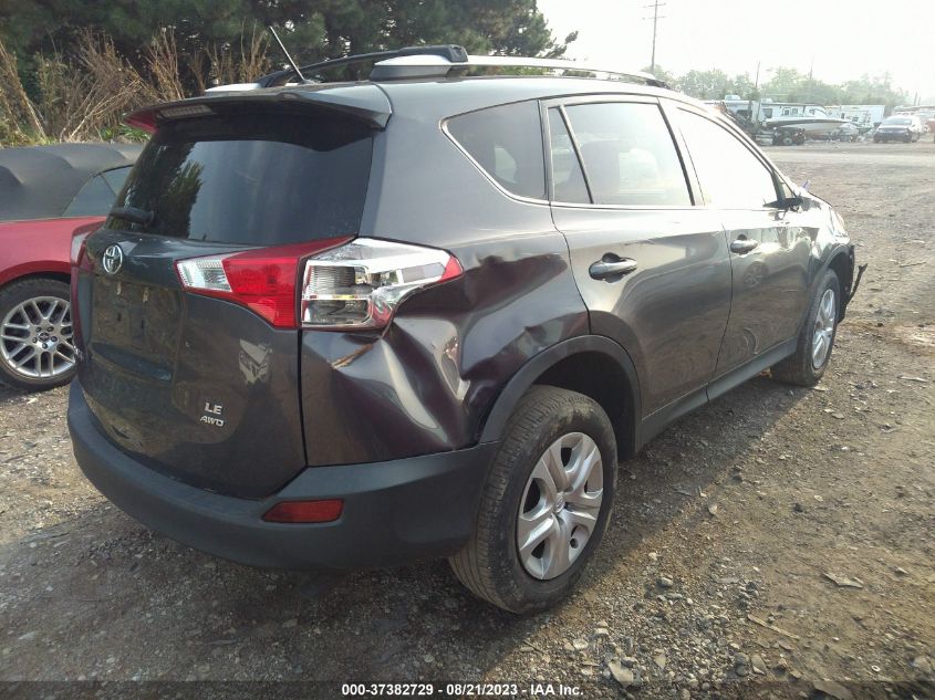 2013 Toyota Rav4 Le VIN: 2T3BFREVXDW074222 Lot: 37382729