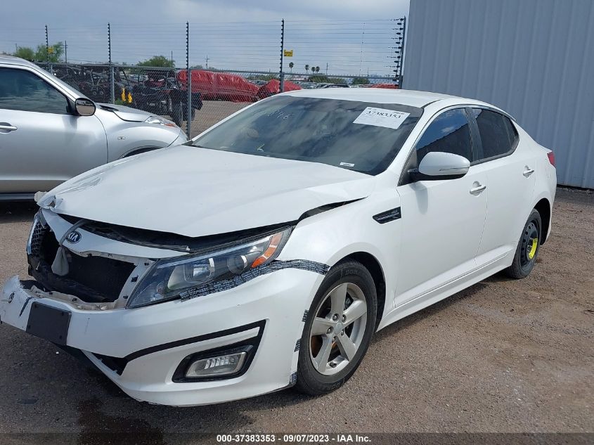 2015 Kia Optima Lx VIN: KNAGM4A76F5663846 Lot: 37383353