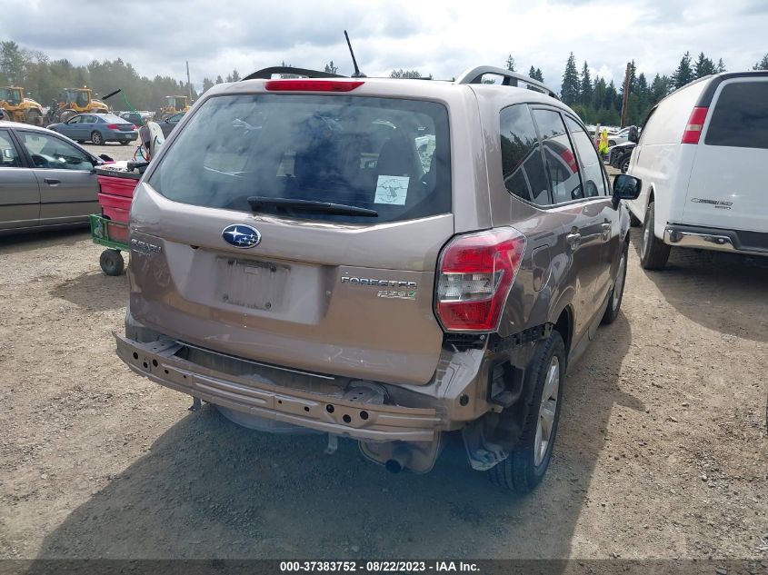 2015 Subaru Forester 2.5I VIN: JF2SJABC4FH519034 Lot: 37383752