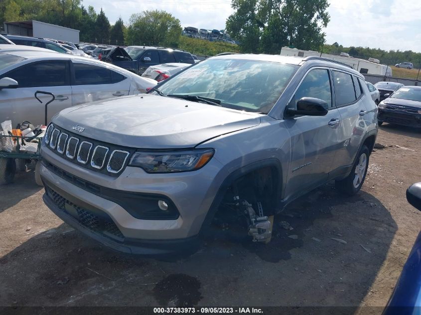 2022 Jeep Compass Latitude 4X4 VIN: 3C4NJDBB2NT217486 Lot: 37383973