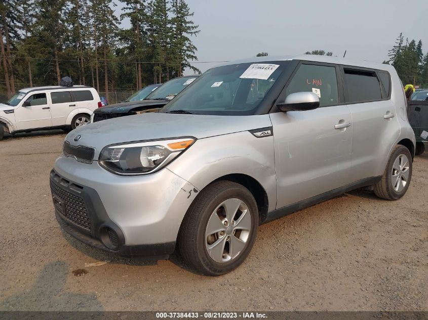 2016 Kia Soul Base VIN: KNDJN2A25G7844330 Lot: 37384433