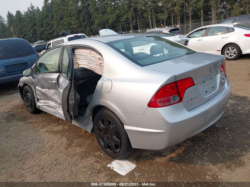 2007 Honda Civic Sdn Lx VIN: 1HGFA16507L088817 Lot: 37385009