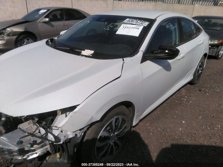 2021 Honda Civic Lx VIN: 2HGFC2F62MH549615 Lot: 37385249