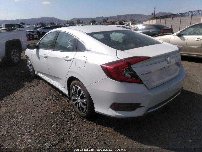 2021 Honda Civic Lx VIN: 2HGFC2F62MH549615 Lot: 37385249