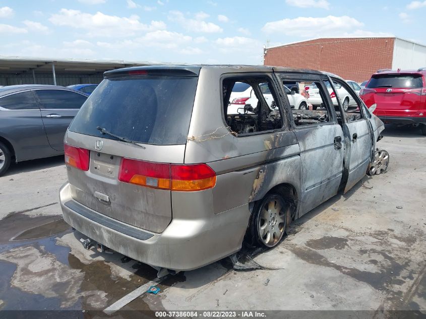 2004 Honda Odyssey Ex VIN: 5FNRL186X4B085630 Lot: 40195082