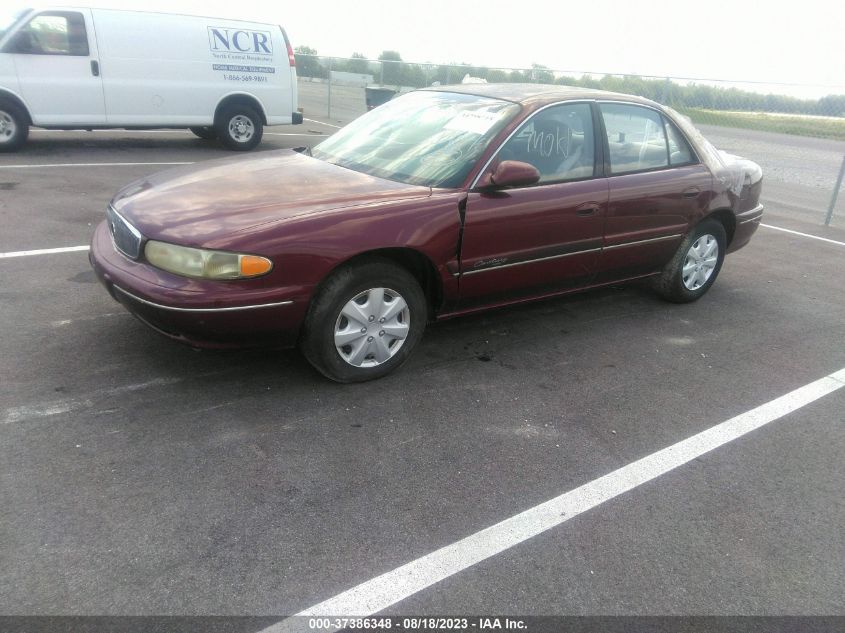 2000 Buick Century Custom VIN: 2G4WS52J7Y1166857 Lot: 37386348