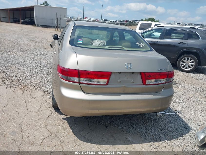 2003 Honda Accord 2.4 Ex VIN: 1HGCM566X3A085424 Lot: 37386367