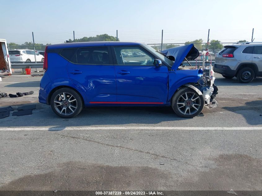 2022 Kia Soul Gt-Line VIN: KNDJ63AU9N7805385 Lot: 37387239