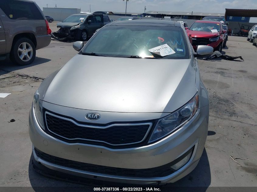 2013 Kia Optima Hybrid Ex VIN: KNAGM4ADXD5041401 Lot: 37387336