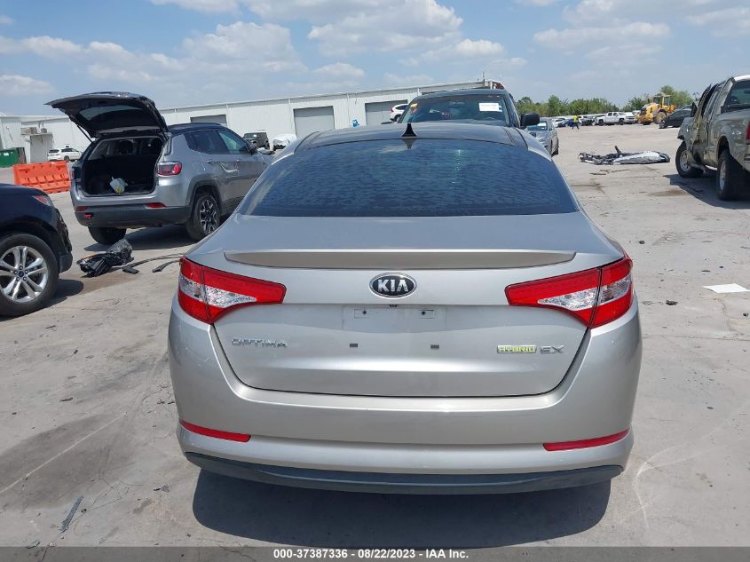 KNAGM4ADXD5041401 2013 Kia Optima Hybrid Ex