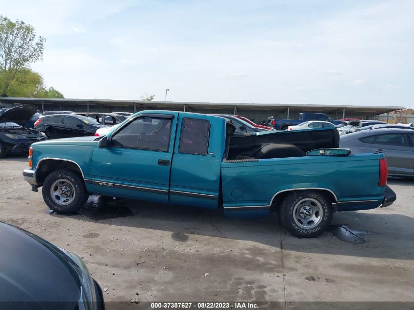 1997 Chevrolet C/K 1500 Silverado Fleetside VIN: 1GCEC19M5VE241670 Lot: 40657942