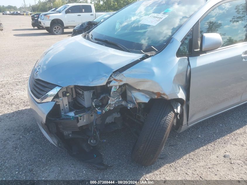 2014 Toyota Sienna Le V6 8 Passenger VIN: 5TDKK3DC0ES435825 Lot: 37388444