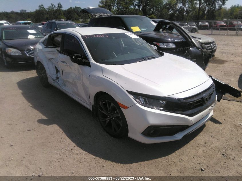 2020 Honda Civic Sport VIN: 19XFC2F81LE215733 Lot: 37388553