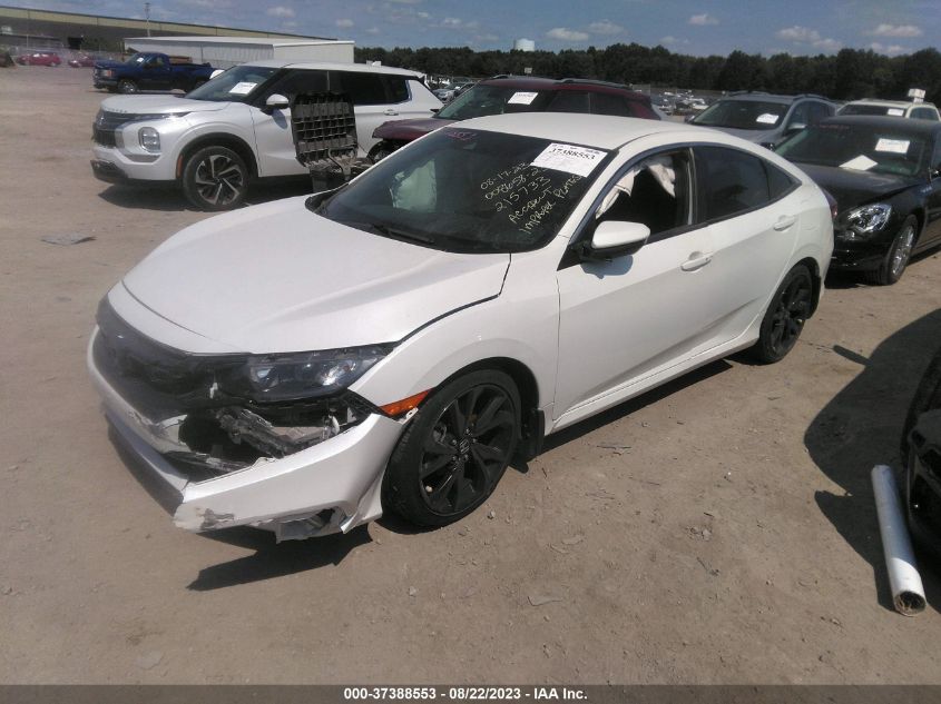 2020 Honda Civic Sport VIN: 19XFC2F81LE215733 Lot: 37388553