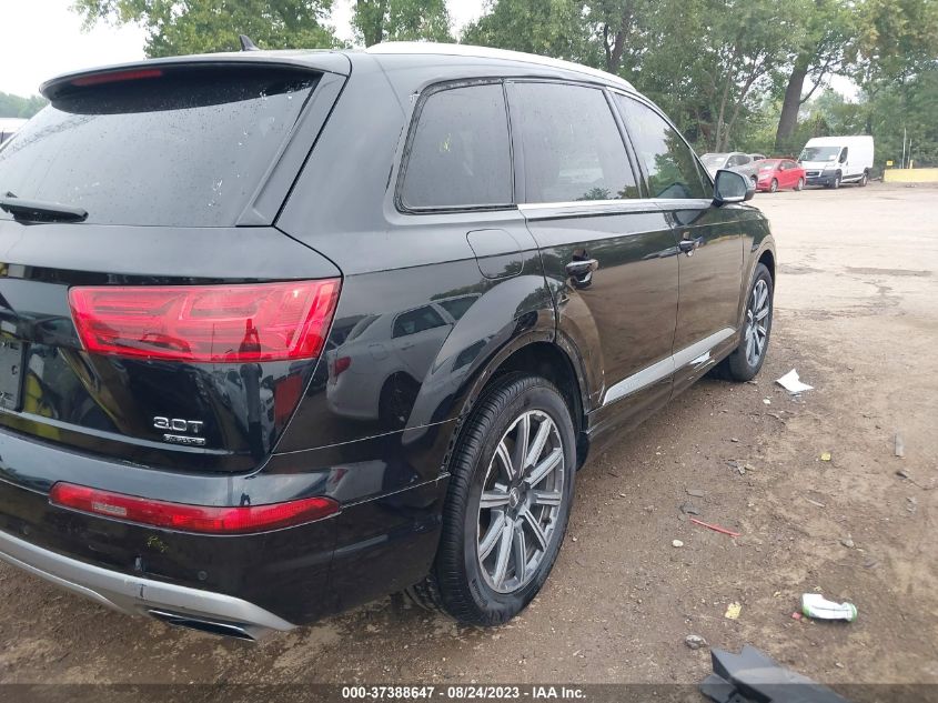 2017 Audi Q7 3.0T Premium VIN: WA1LAAF70HD006593 Lot: 37388647