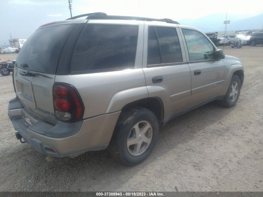 2003 Chevrolet Trailblazer Lt VIN: 1GNDT13S332235651 Lot: 37388943