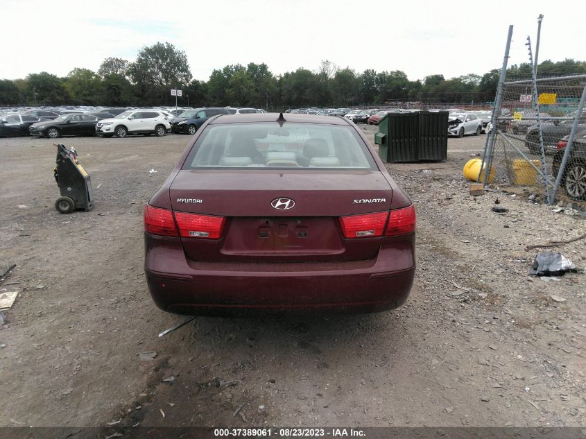 2009 Hyundai Sonata Gls VIN: 5NPET46C09H460524 Lot: 37389061