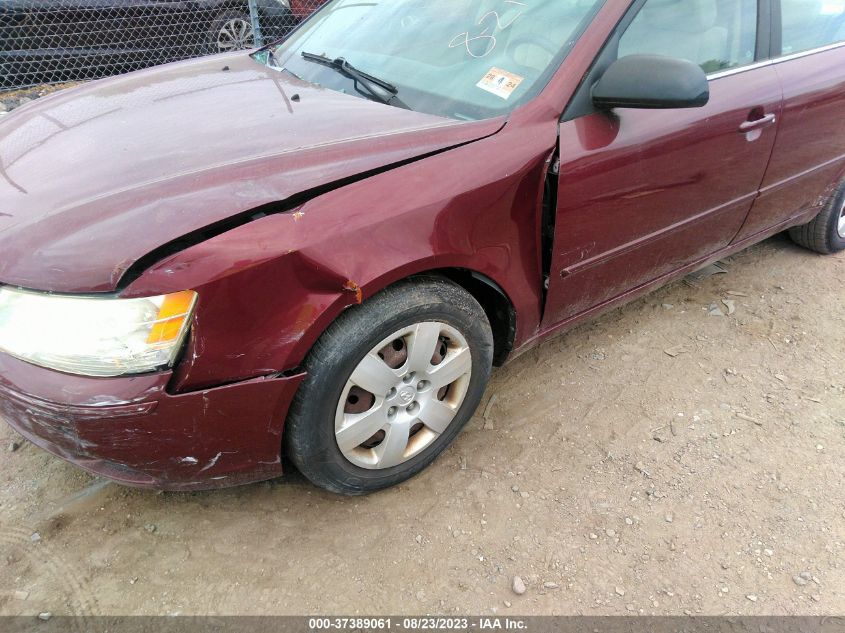 2009 Hyundai Sonata Gls VIN: 5NPET46C09H460524 Lot: 37389061