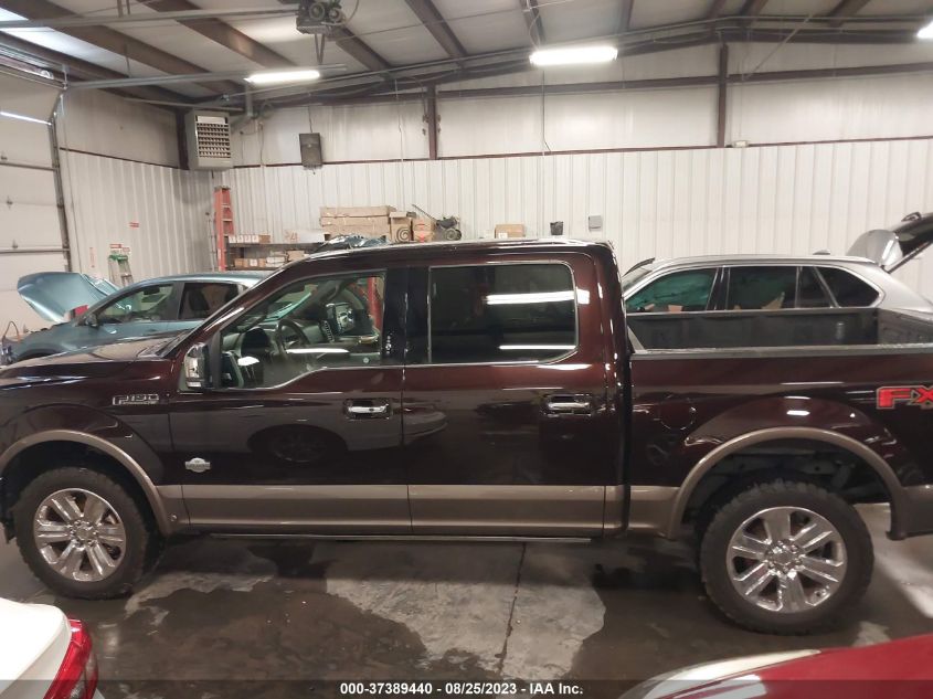 1FTEW1EGXJFE22923 2018 Ford F-150 King Ranch