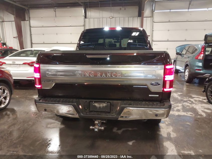 1FTEW1EGXJFE22923 2018 Ford F-150 King Ranch