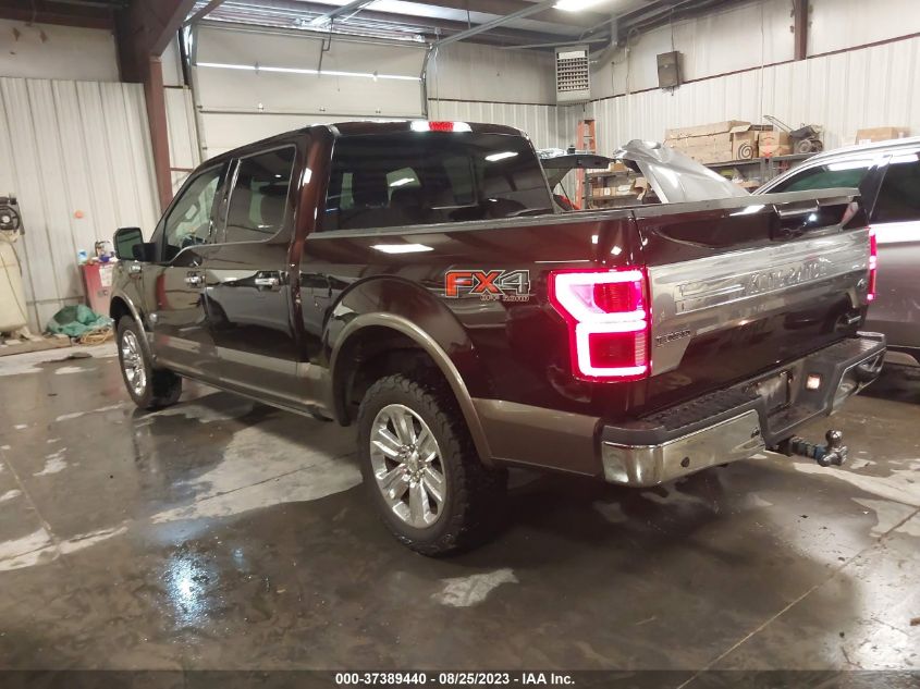 2018 Ford F-150 King Ranch VIN: 1FTEW1EGXJFE22923 Lot: 37389440